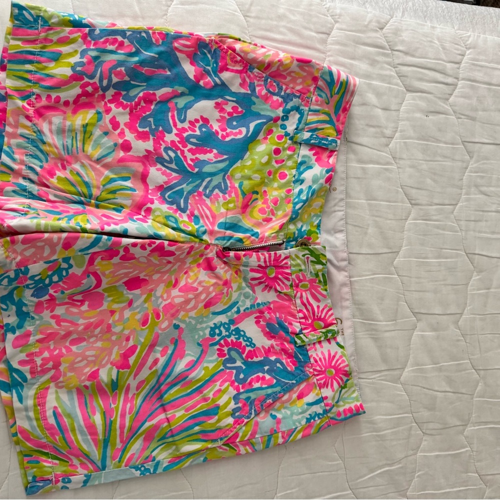 Lilly Pulitzer Colorful Floral Women's Shorts.